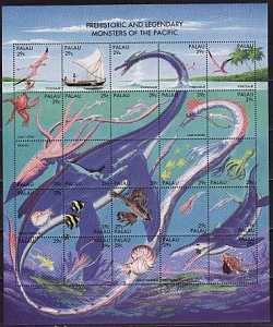 Палау, 1993, Доисторические животные, лист 25 марок